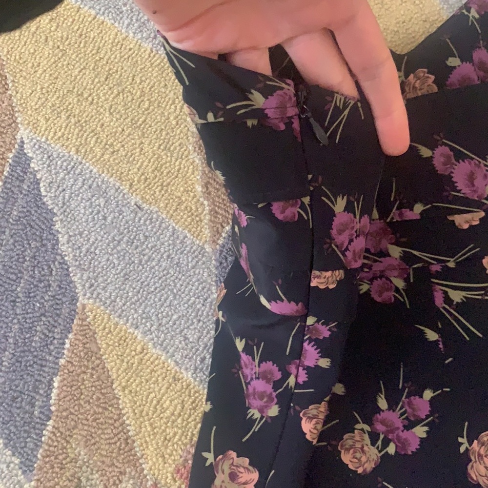 💜 VINTAGE BETSEY JOHNSON FLORAL BOW MINI/MIDI DRESS Y2K 90s COTTAGECORE XS S P - Picture 15 of 17